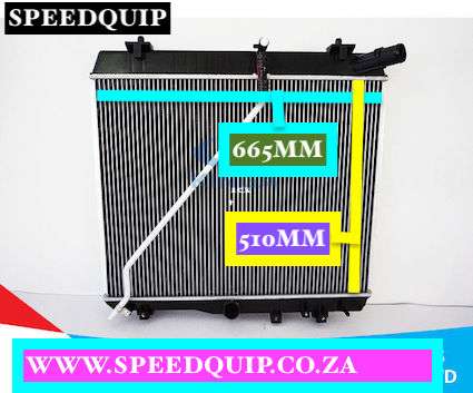 RADIATOR R49:TOYOTA QUANTUM 2.7i 2005- 2 PIPE / PLASTIC TYPE – AUTO ...