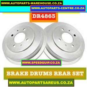 thumbnail image 2 of Pair Of Rear Brake Drums For Opel Corsa B & Tigra (with ABS) - NB Parts 2 of 5